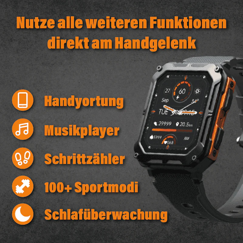 Titanium - Die stabilste Smartwatch für jede Herausforderung