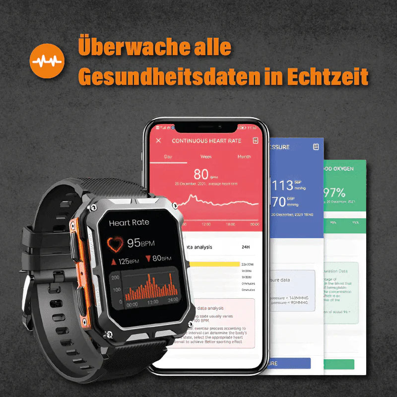 Titanium - Die stabilste Smartwatch für jede Herausforderung