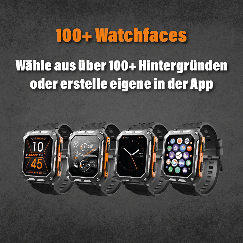 Titanium - Die stabilste Smartwatch für jede Herausforderung