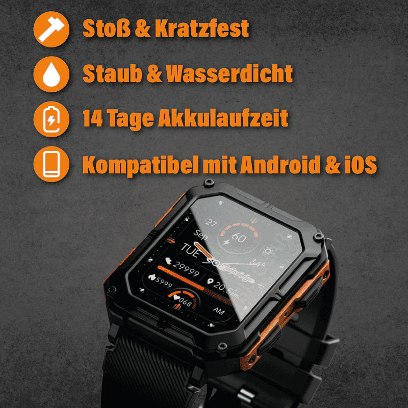 Titanium - Die stabilste Smartwatch für jede Herausforderung
