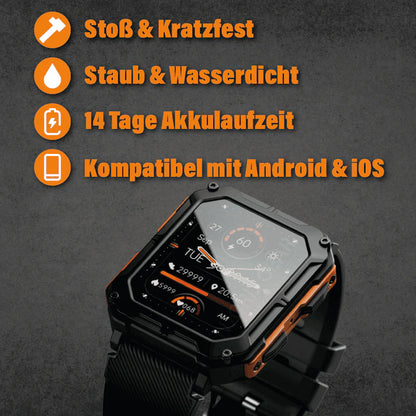 Titanium - Die stabilste Smartwatch für jede Herausforderung